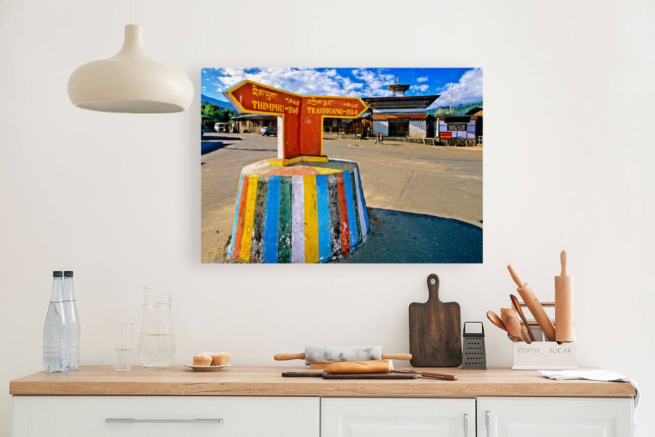 BHUTAN. Bumthang Valley Reproduction