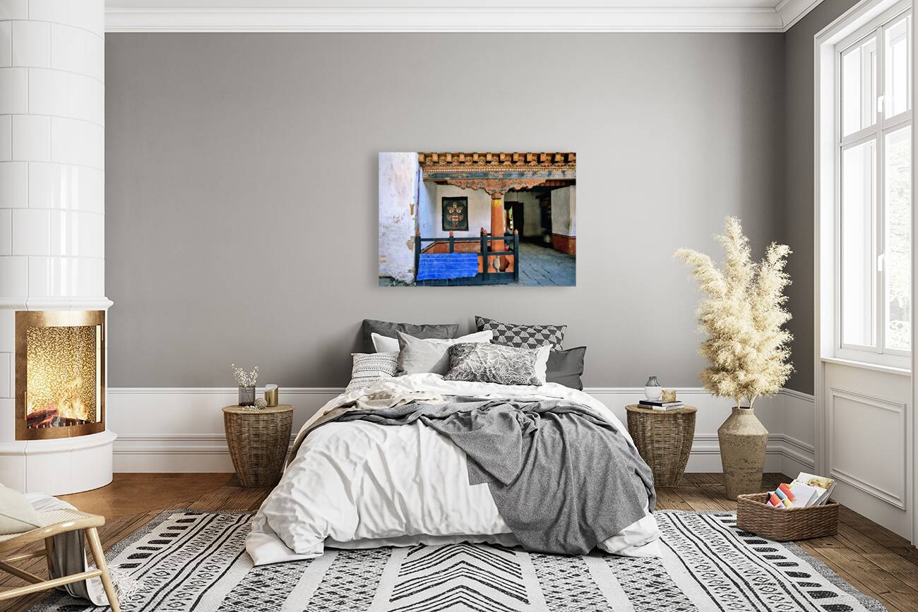 BHUTAN. Bumthang Valley Reproduction