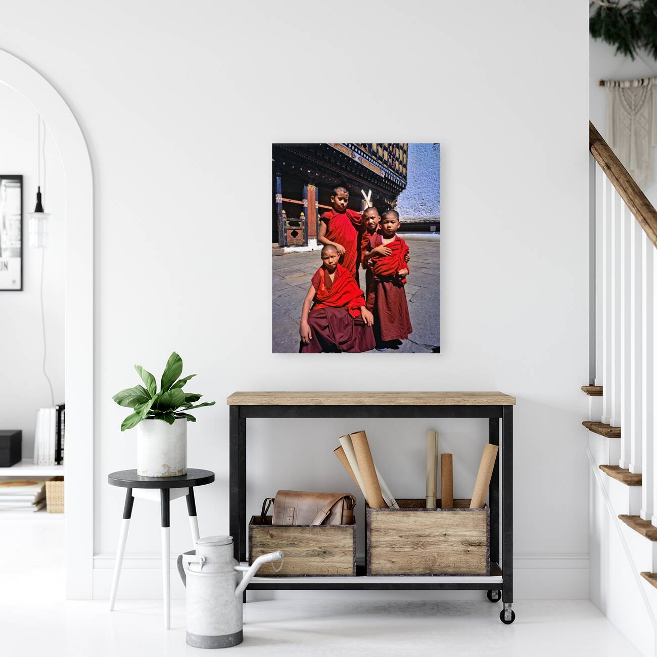 BHUTAN. Paro Valley Reproduction