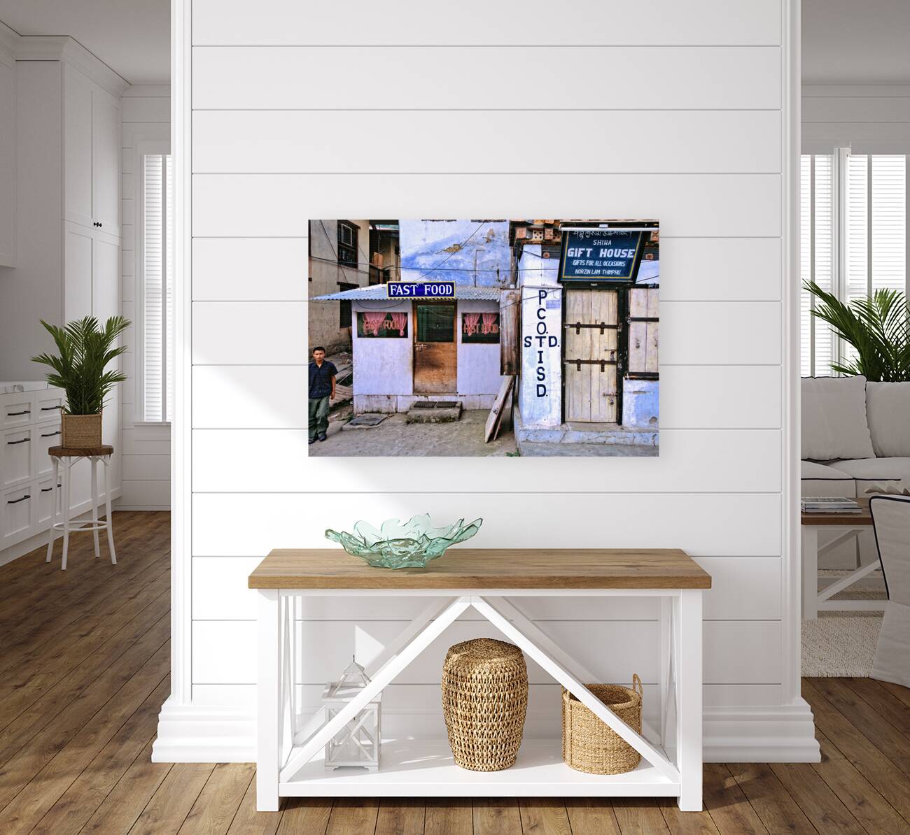 BHUTAN. Thimphu Valley Reproduction