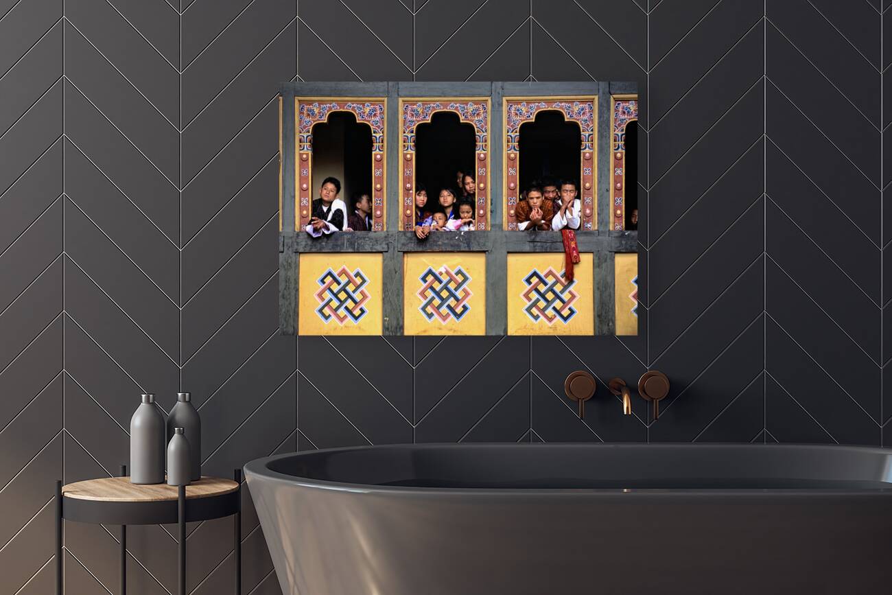 BHUTAN. Thimphu Tsechu Festival Reproduction