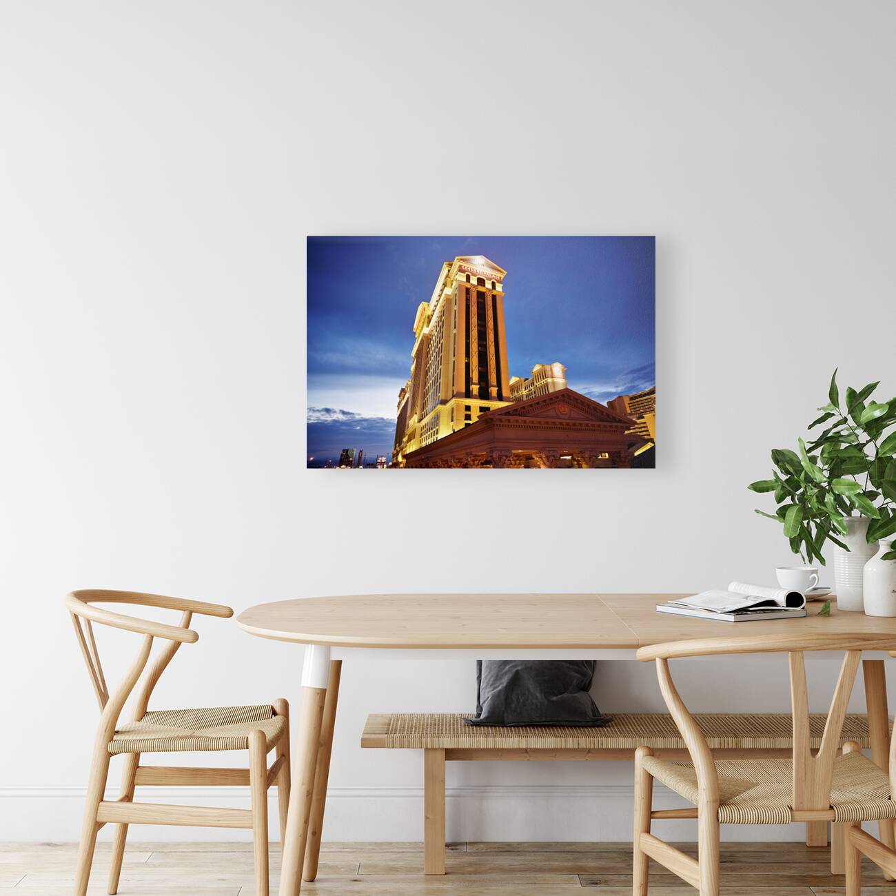 Caesars Palace Hotel and Casino. Las Vegas Nevada USA Reproduction