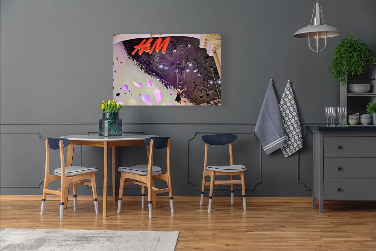 Caesars Palace Hotel Mall. Las Vegas Nevada USA Reproduction