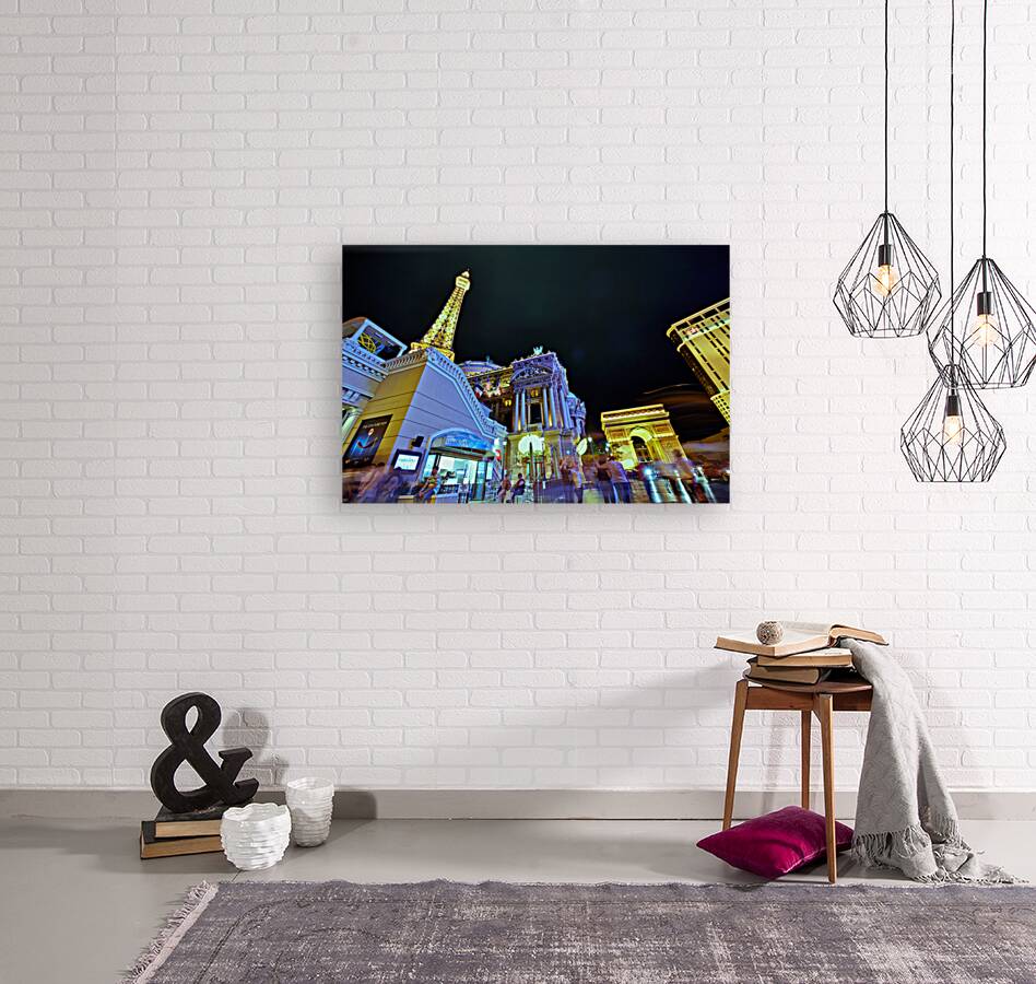 The Strip by night. Las Vegas Nevada USA Reproduction