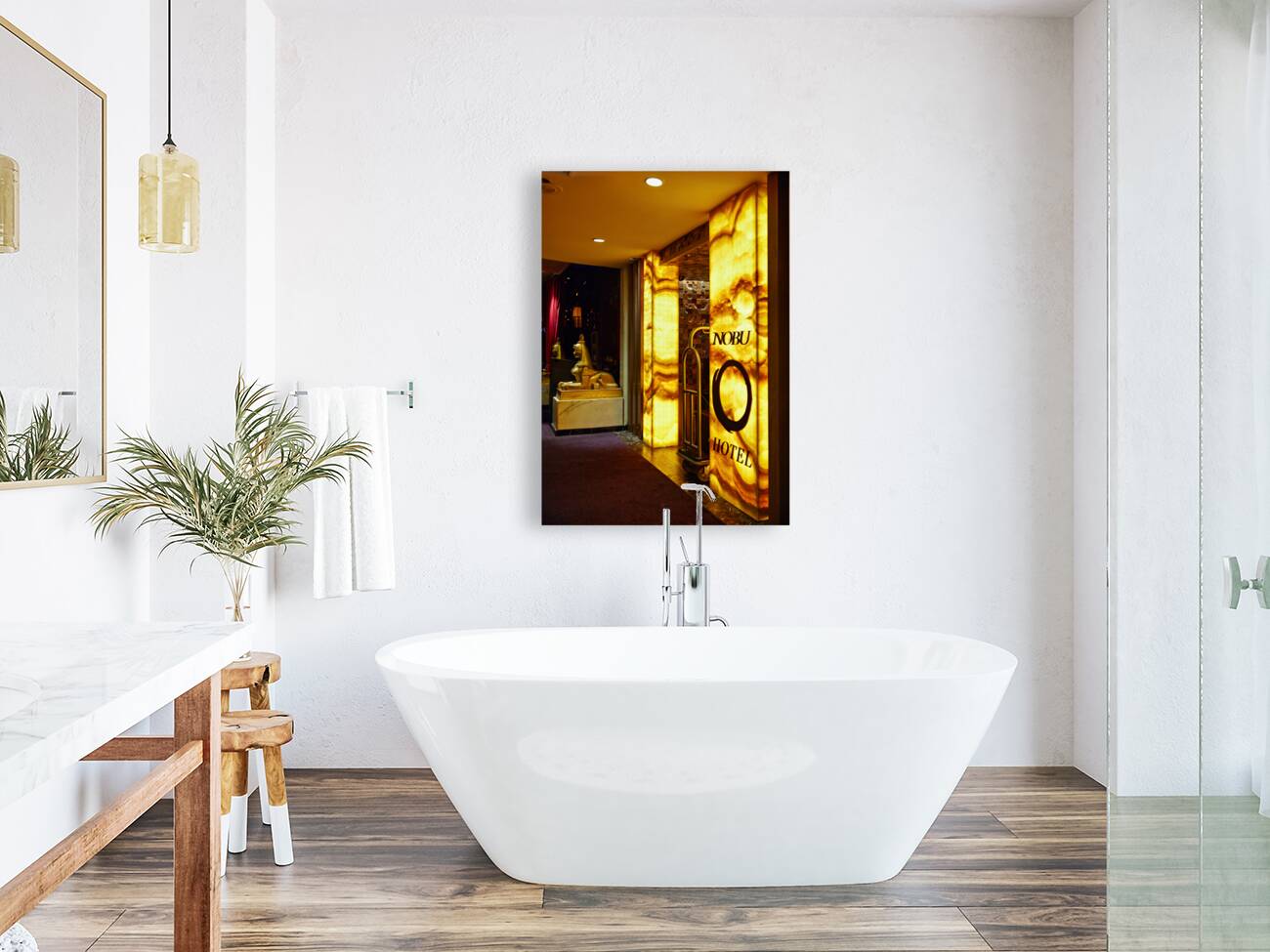 Nobu Hotel inside Caesars Palace. Las Vegas Nevada USA Reproduction