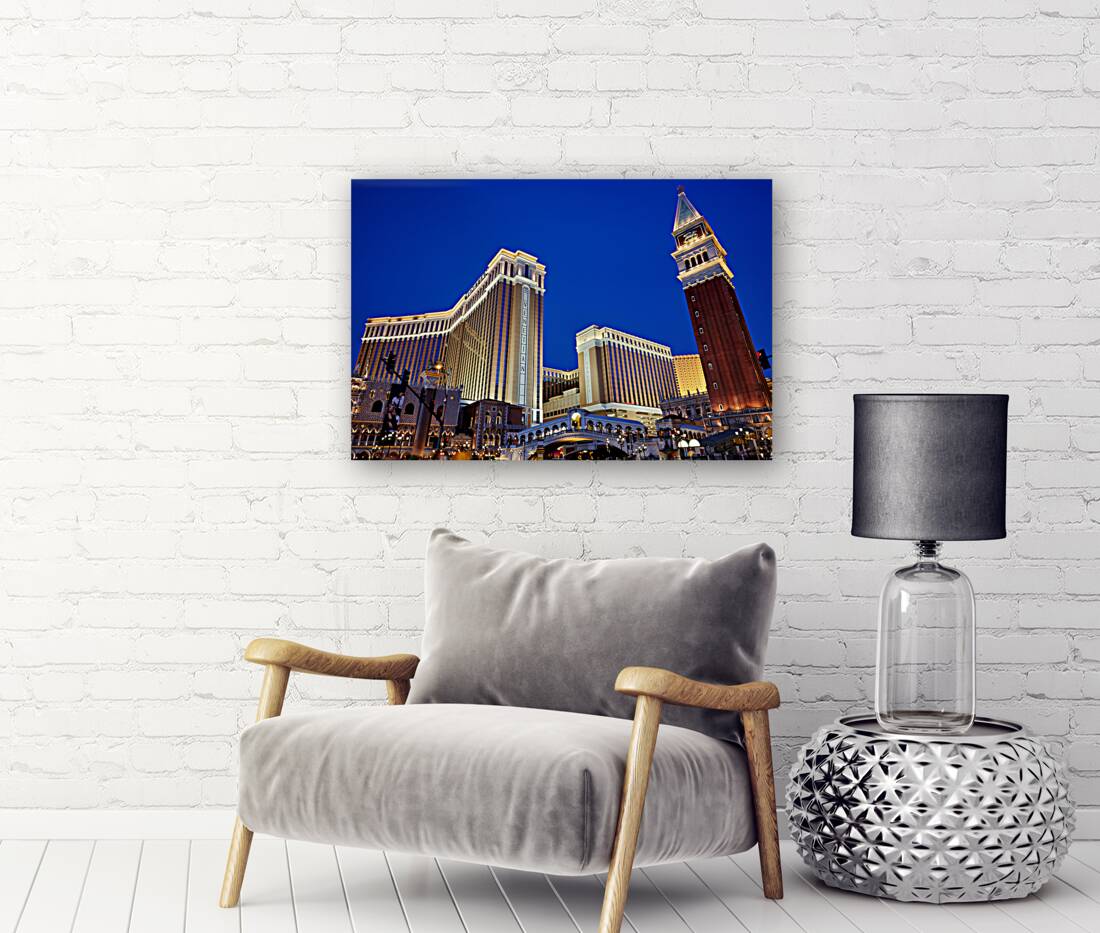 Venetian Hotel and Casino. Las Vegas Nevada USA Reproduction