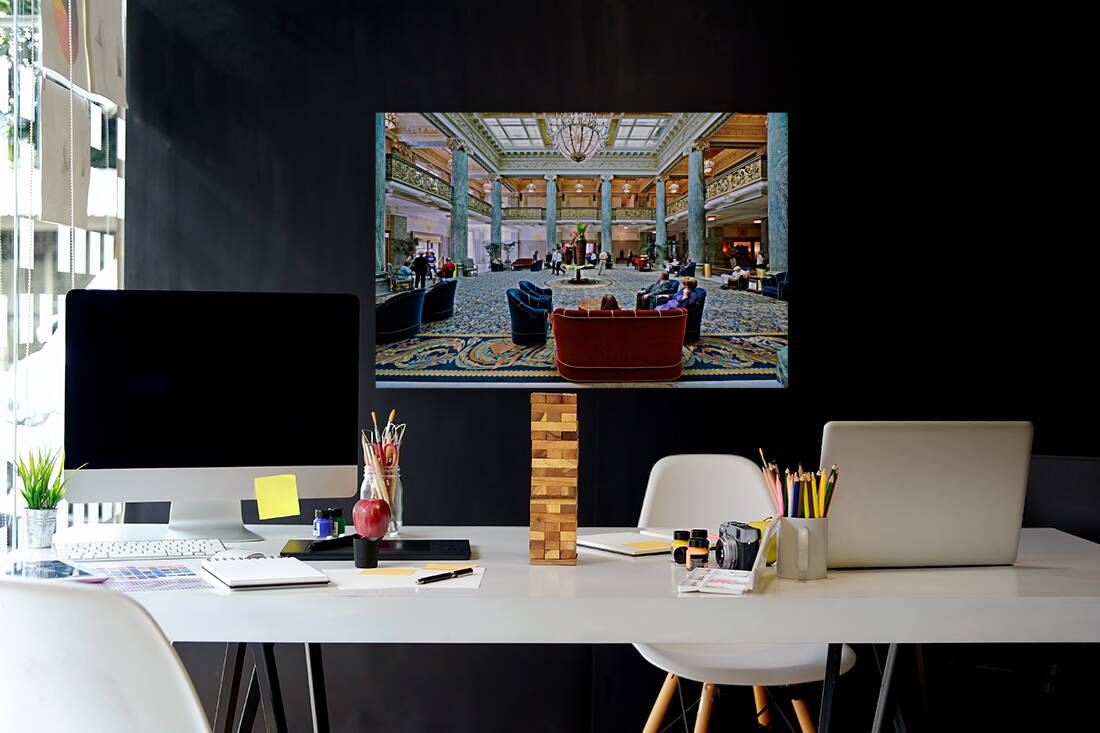 Joseph Smith memorial Building. Salt Lake City Utah USA Reproduction