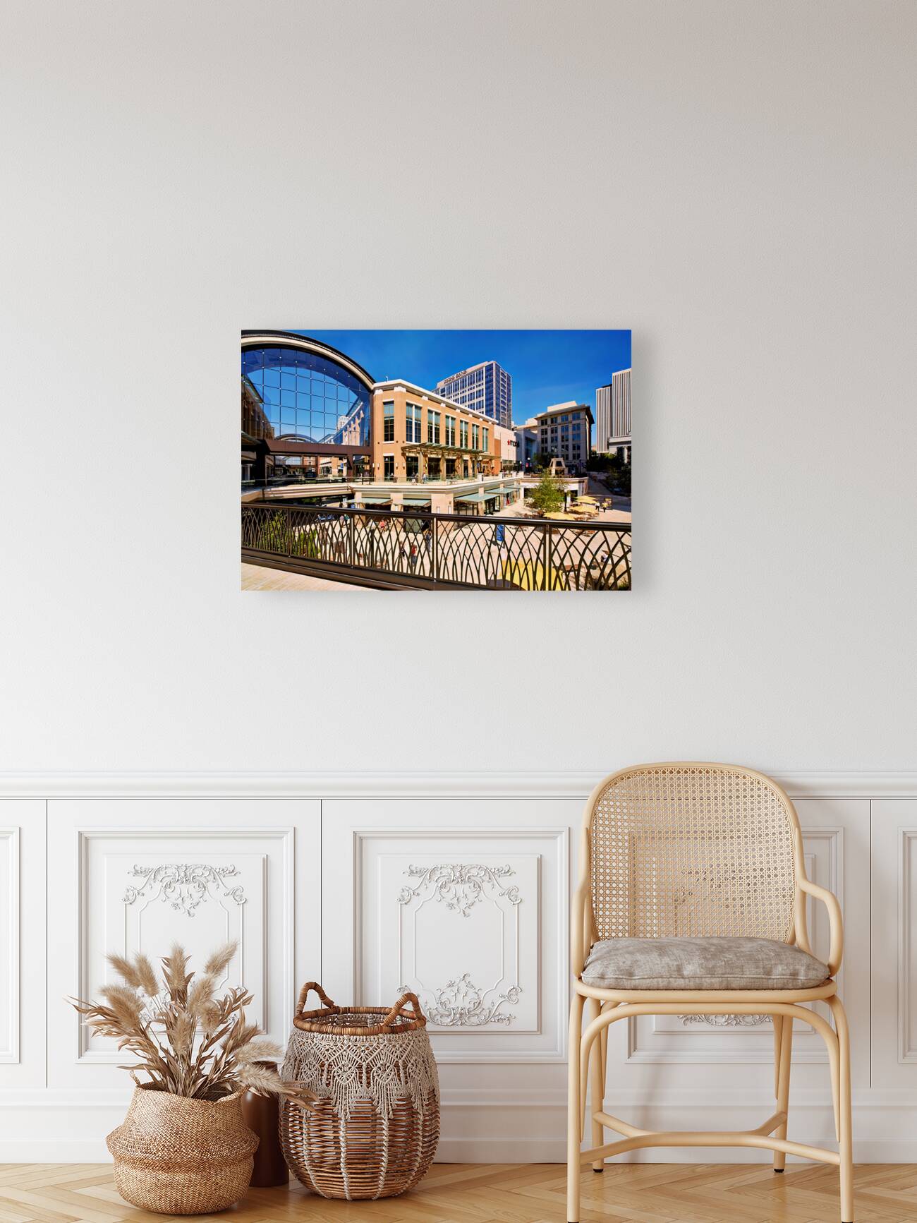 The Mall. Salt Lake City. Utah USA Reproduction