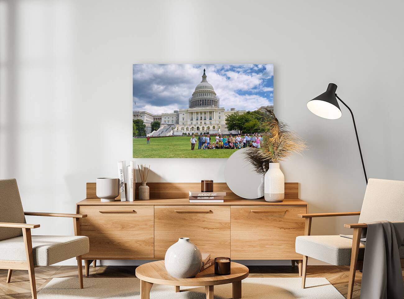 The United States Capitol. Washington D.C. Reproduction