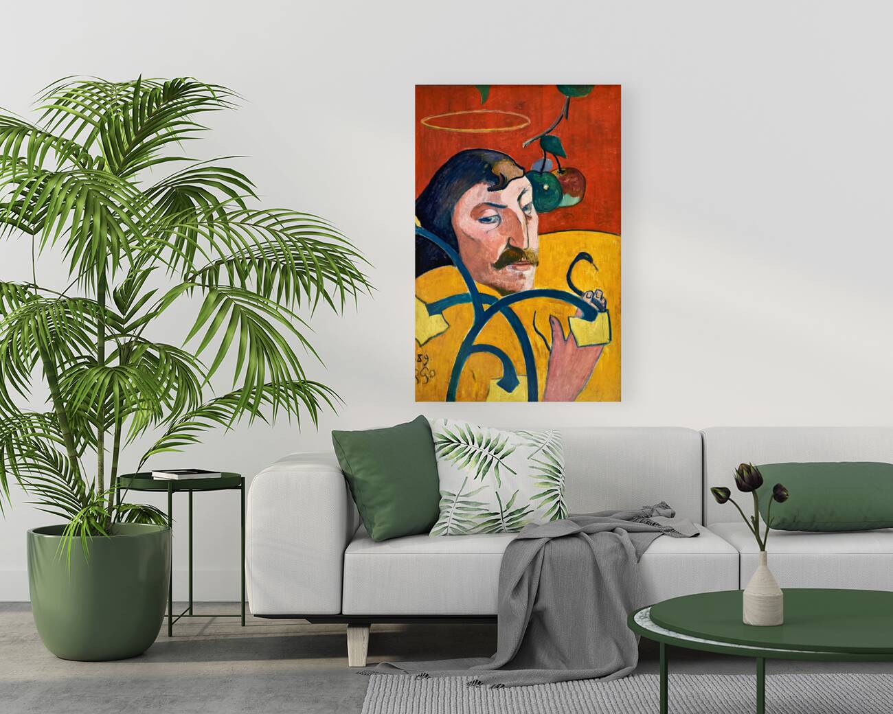 Paul Gauguin - Self Portrait - 1889 Reproduction