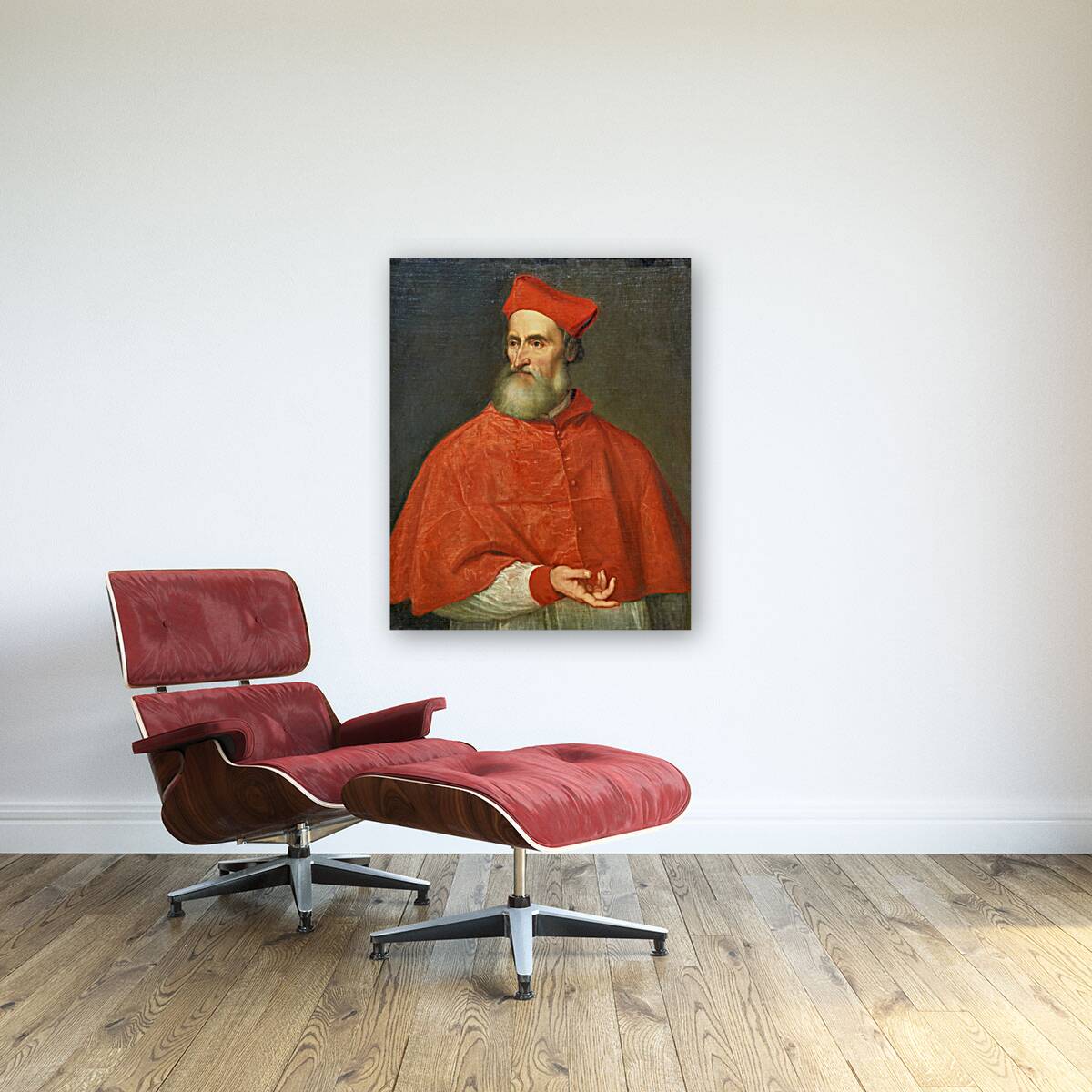 Titian - Cardinal Pietro Bembo - 1540 Reproduction