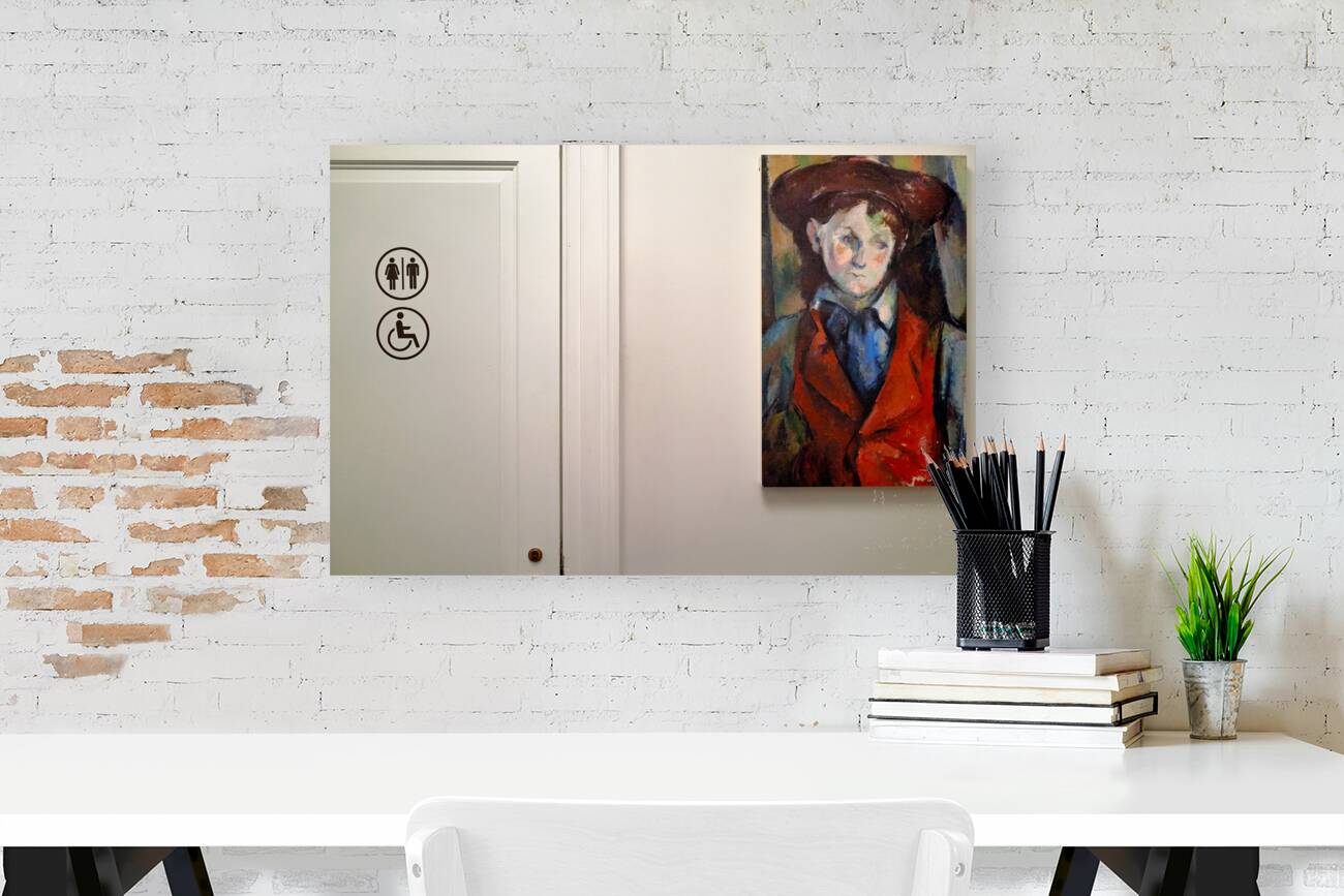 Restroom at the National Gallery of Art Washington D.C. Reproduction