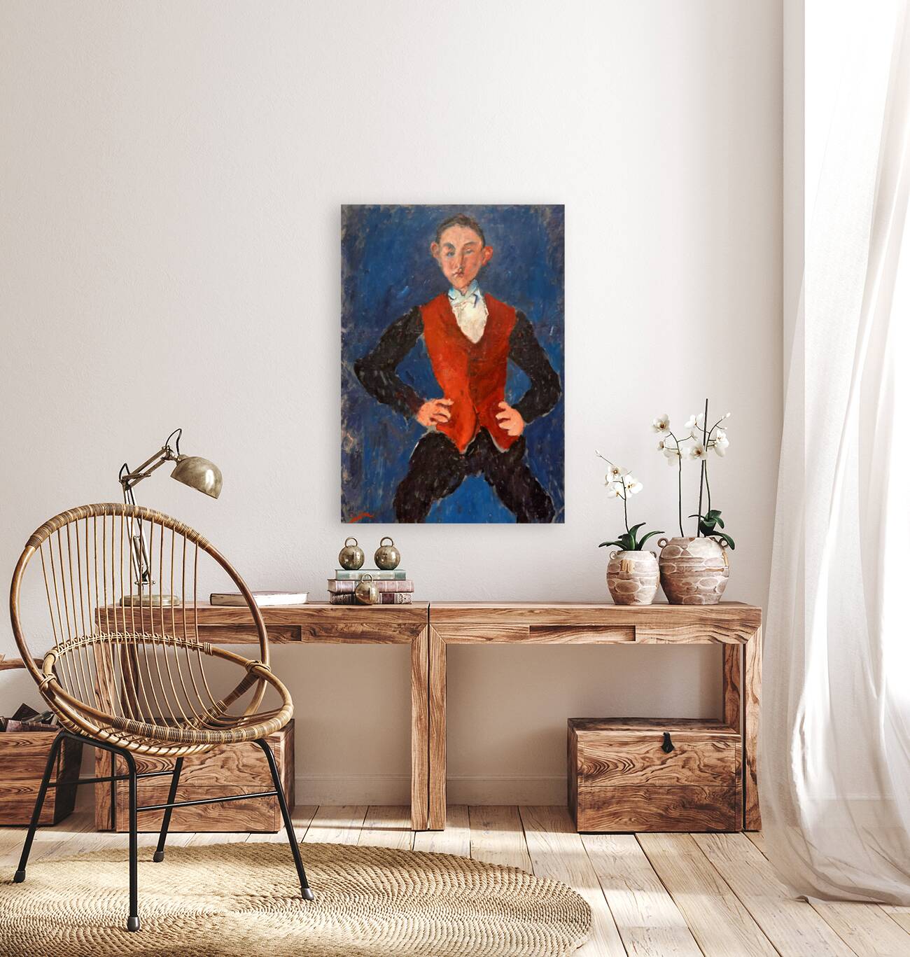 Chaim Soutine - Portrait of a Boy - 1928 Reproduction