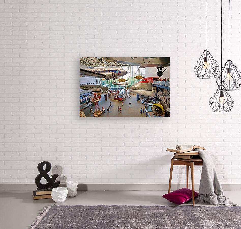 Inside the Smithsonian National Air and Space Museum. Washington D.C. Reproduction