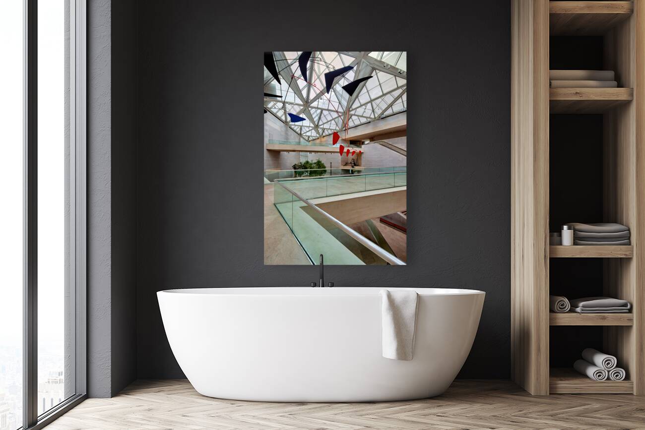 The East Building of the National Gallery of Art. Washington D.C. Reproduction