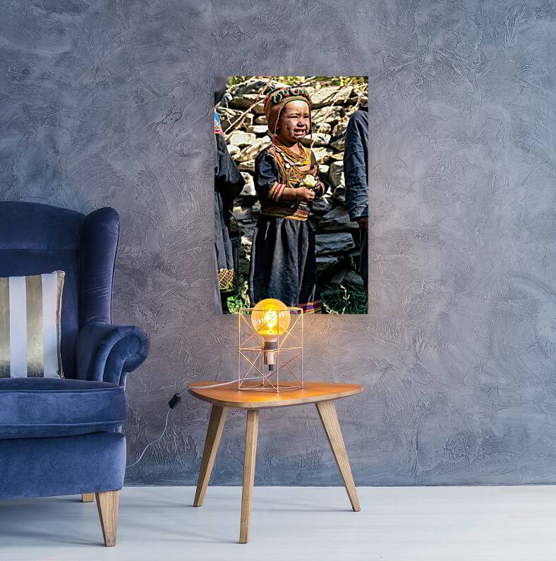 Pakistan. Life in a Kalash Village in Bumburet Valley Reproduction