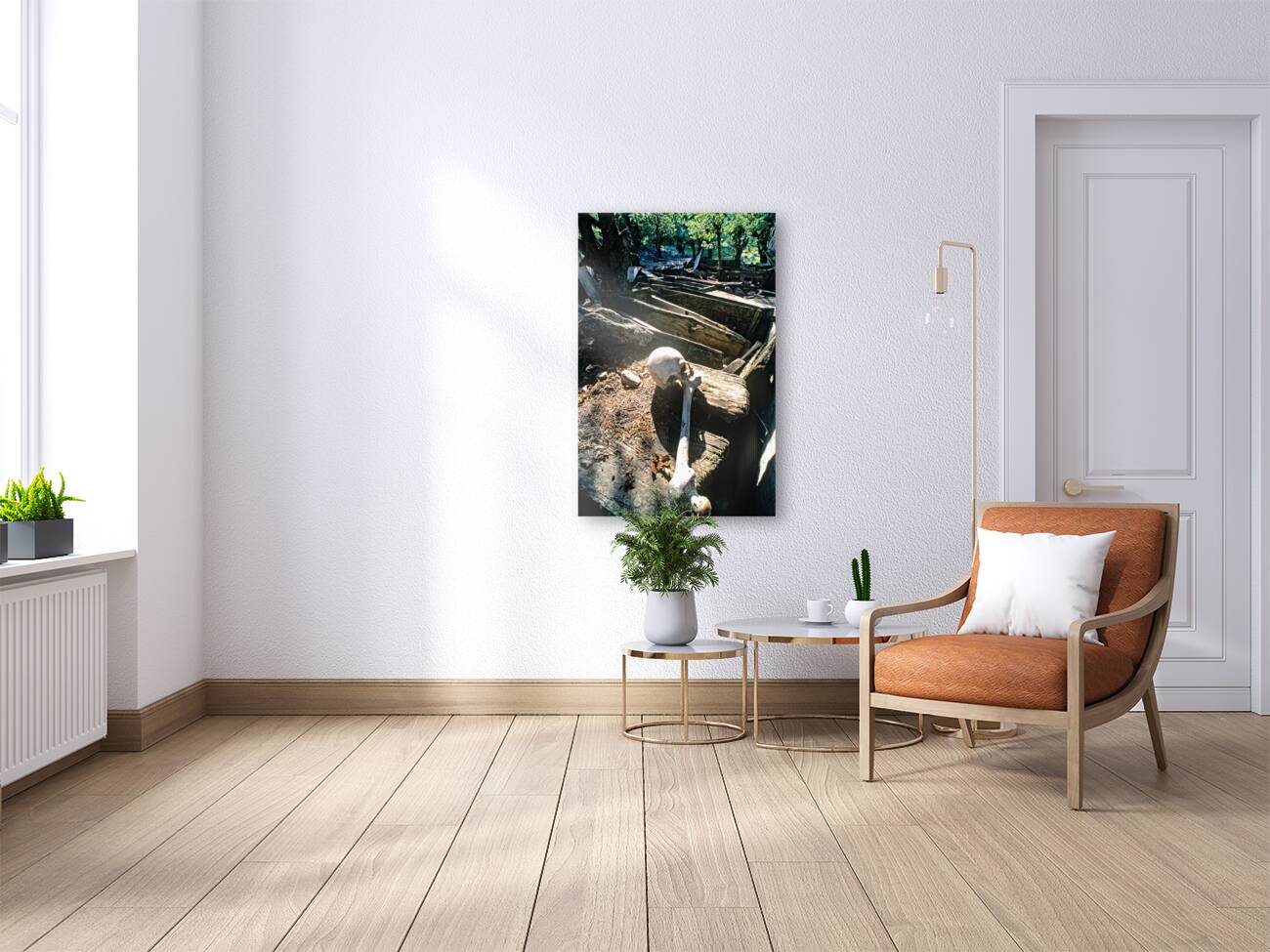 Pakistan. A Kalash cemetery in Bumburet valley Reproduction