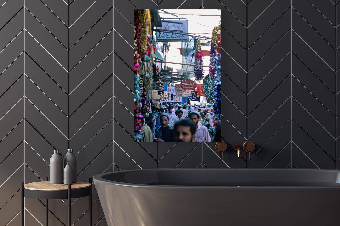 Pakistan. The streets of Peshawar Reproduction