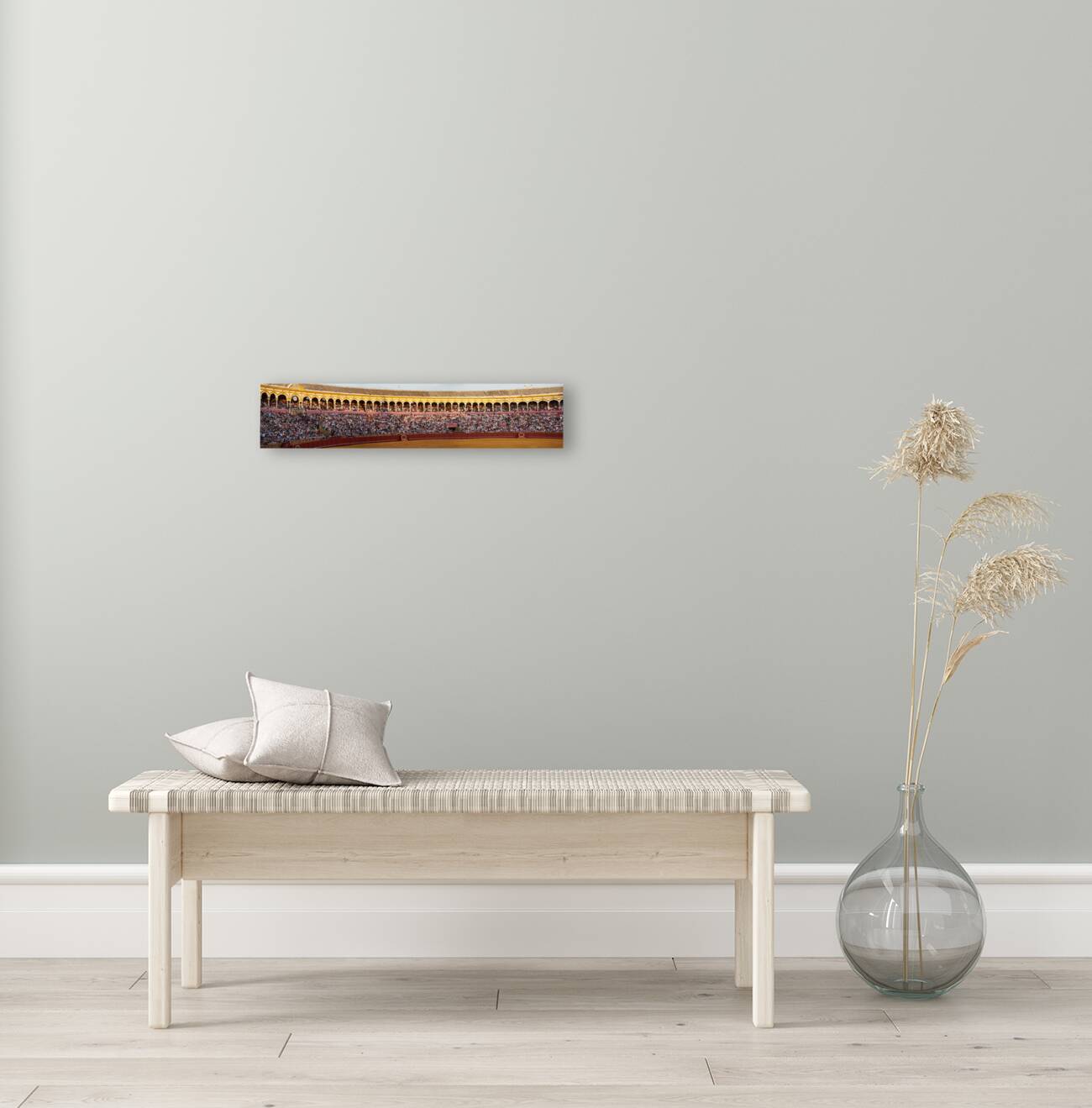 ANDALUSIA SPAIN. Bullfight in Seville Arena Reproduction