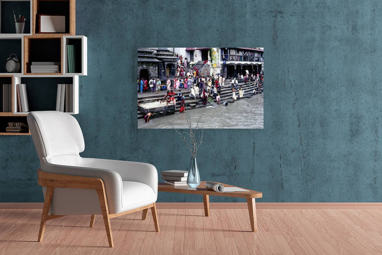 Nepal. Kathmandu. Pashupatinath Reproduction