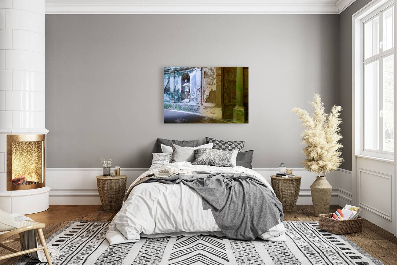 Caserta Campania Italy. The Royal Palace. The Cryptoporticus at the Bath of Venus Reproduction