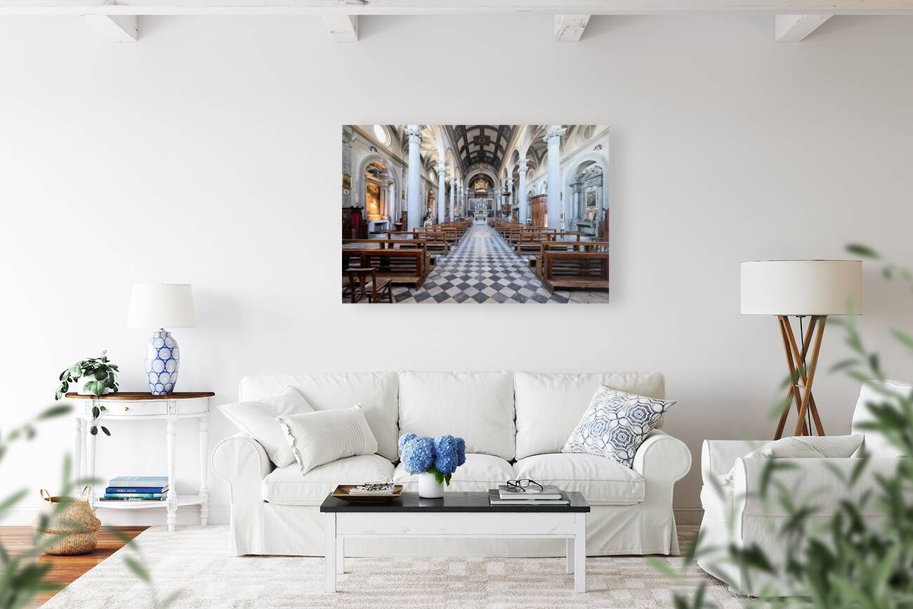 Cortona Arezzo Tuscany Italy. Cattedrale di Santa Maria Assunta Cathedral Reproduction