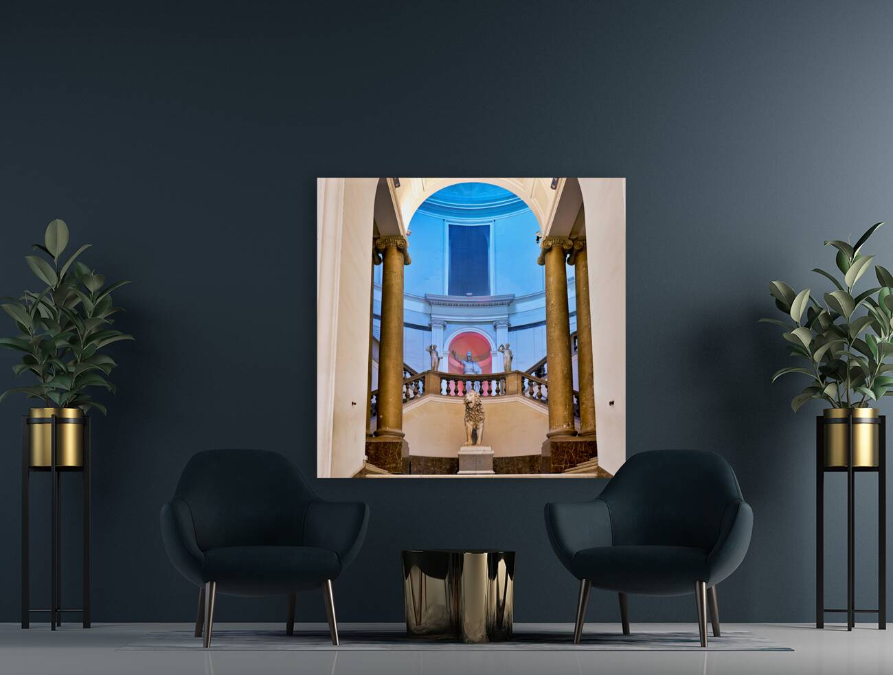 Naples Campania Italy. The National Archaeological Museum of Naples Museo Archeologico Nazionale di Napoli Reproduction