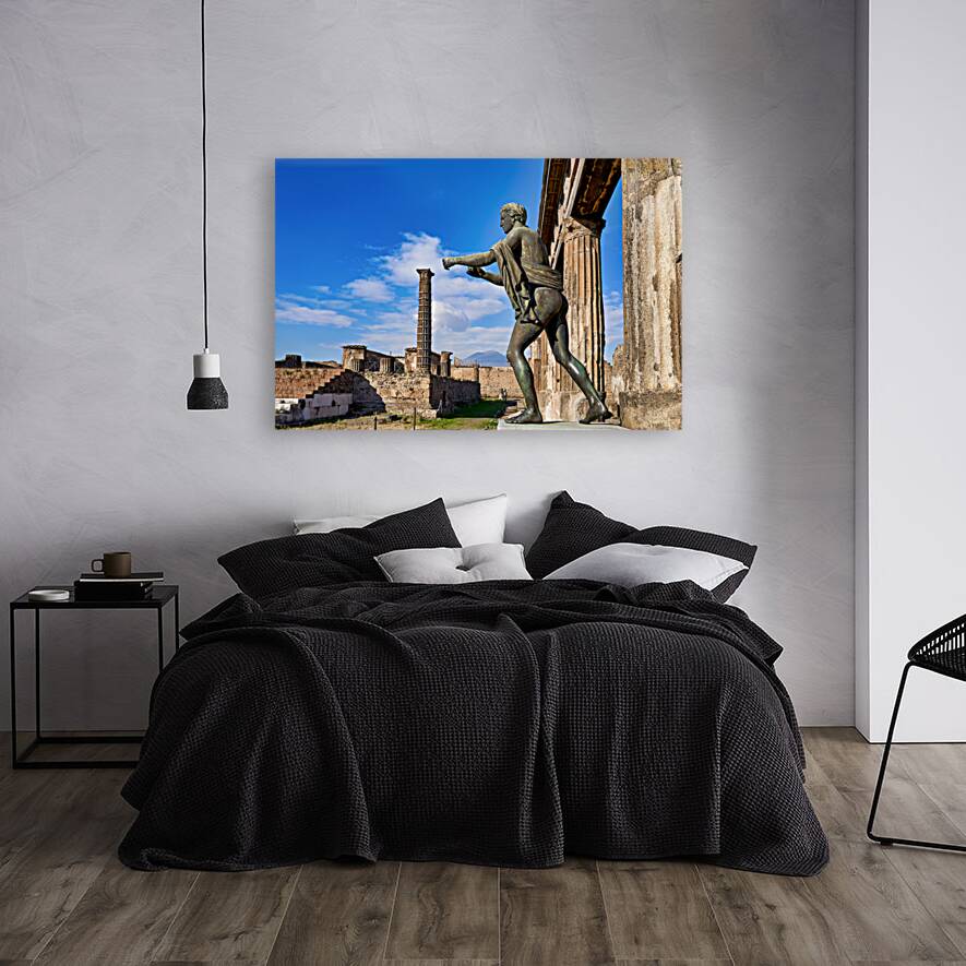 Naples Campania Italy. Pompeii was an ancient Roman city Reproduction