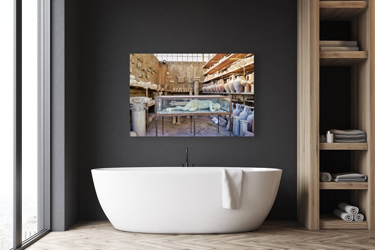 Naples Campania Italy. Pompeii was an ancient Roman city Reproduction