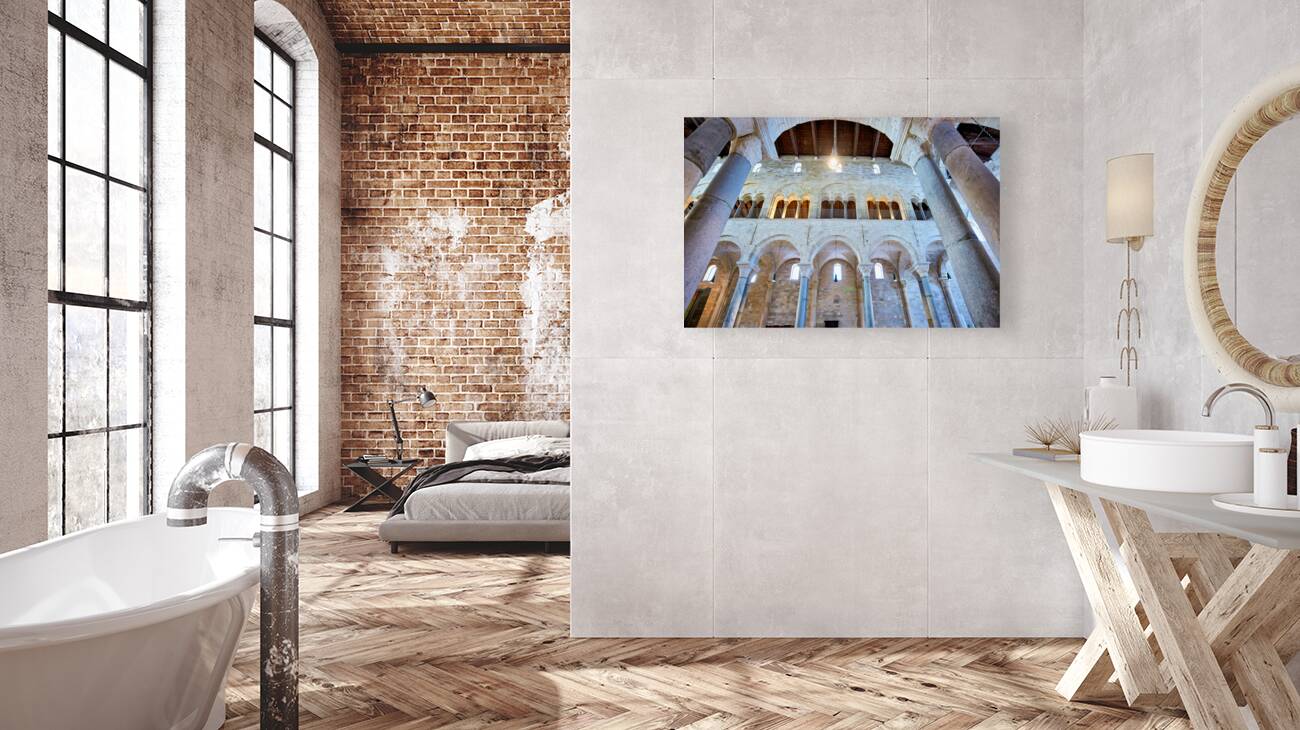 Apulia Puglia Italy. Trani. Basilica Cattedrale Beata Maria Vergine Assunta dedicated to Saint Nicholas Reproduction