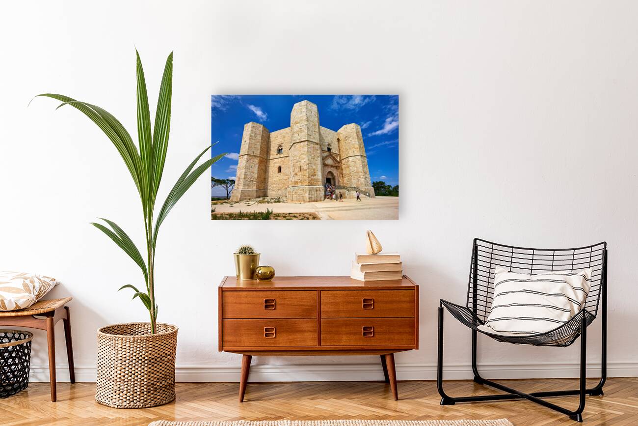 Apulia Puglia Italy. Castel del Monte Reproduction