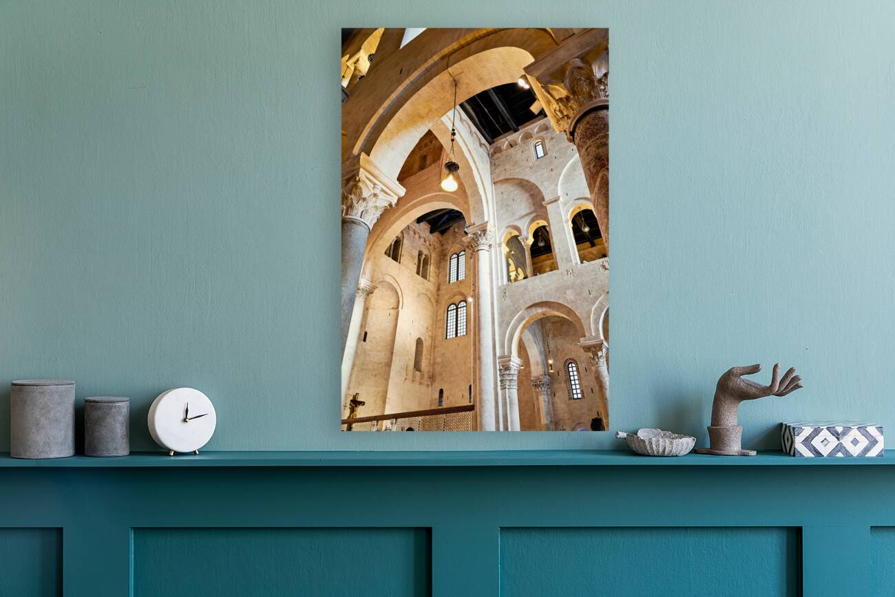 Apulia Puglia Italy. Bari. The Cathedral of Saint Sabinus Reproduction