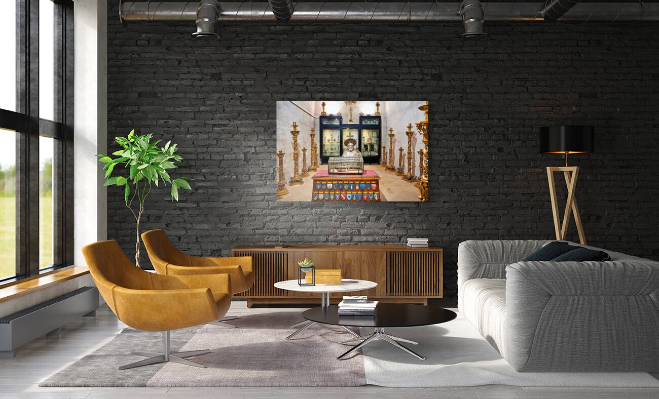 Apulia Puglia Italy. Bari. The Pontifical Basilica of Saint Nicholas Reproduction