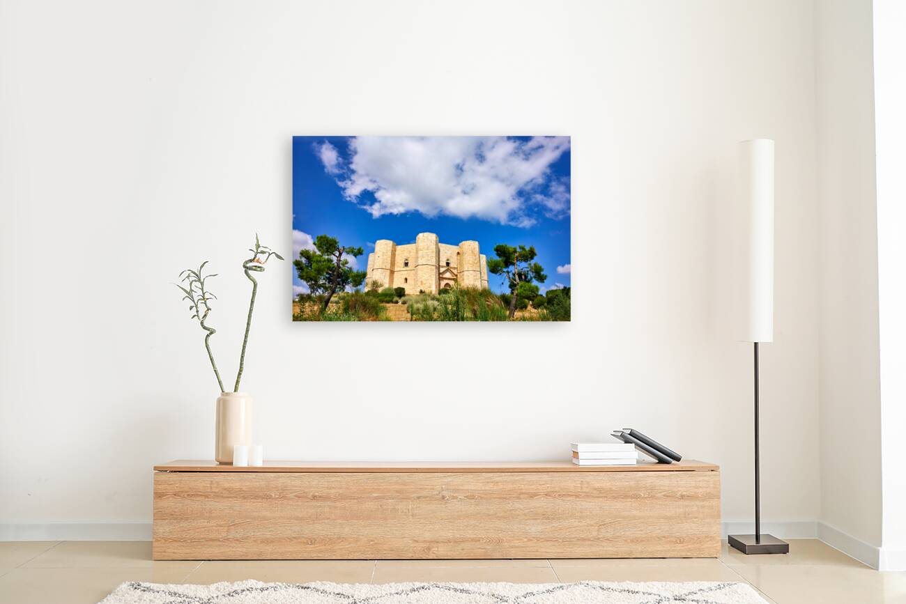 Apulia Puglia Italy. Castel del Monte Reproduction