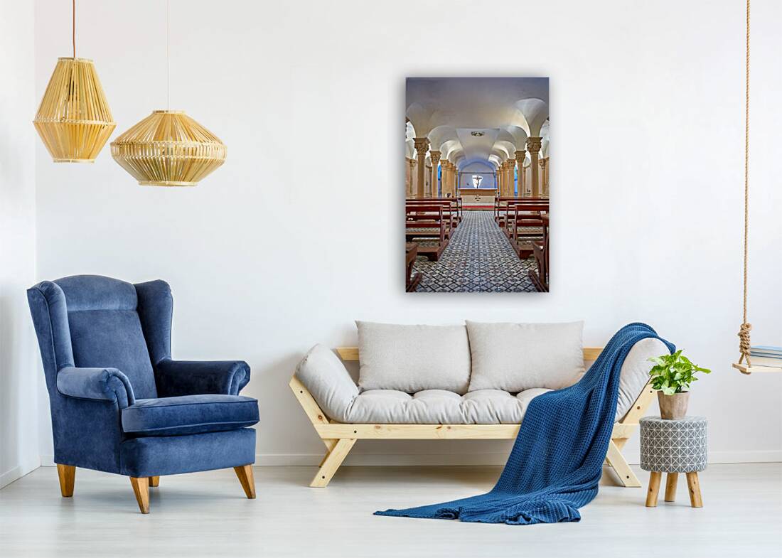 Apulia Puglia Salento Italy. Lecce. Cathedral Maria Santissima Assunta and Saint Orontius. The crypt Reproduction