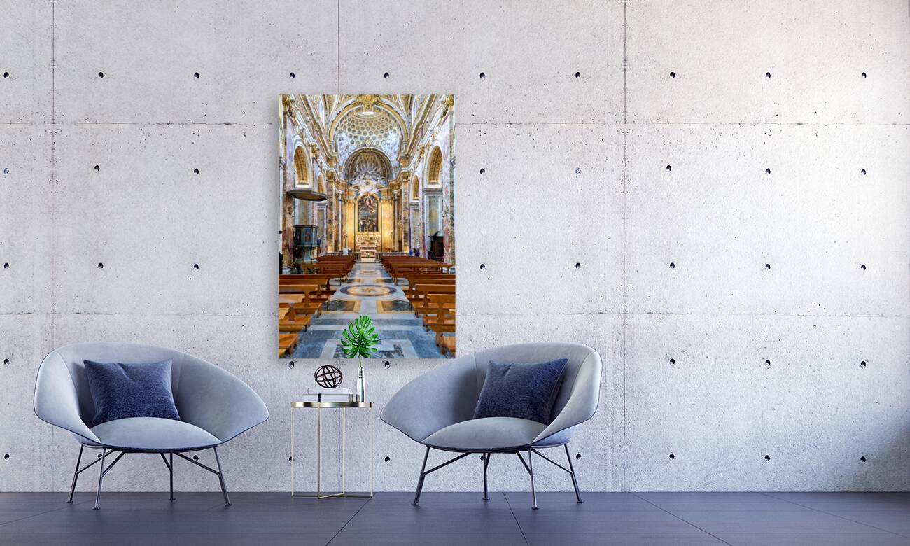 Rome Lazio Italy. The Church of St. Louis of the French is a Roman Catholic church Reproduction