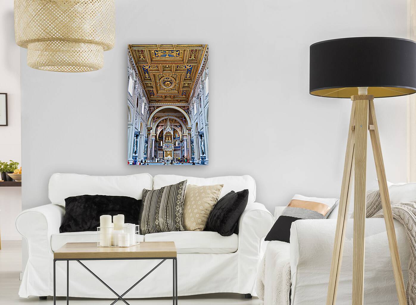 Rome Lazio Italy. The Archbasilica Cathedral of the Most Holy Savior and of Saints John the Baptist and John the Evangelist in the Lateran is a Catholic cathedral church and serves as the seat of the bishop of Rome the pope Reproduction