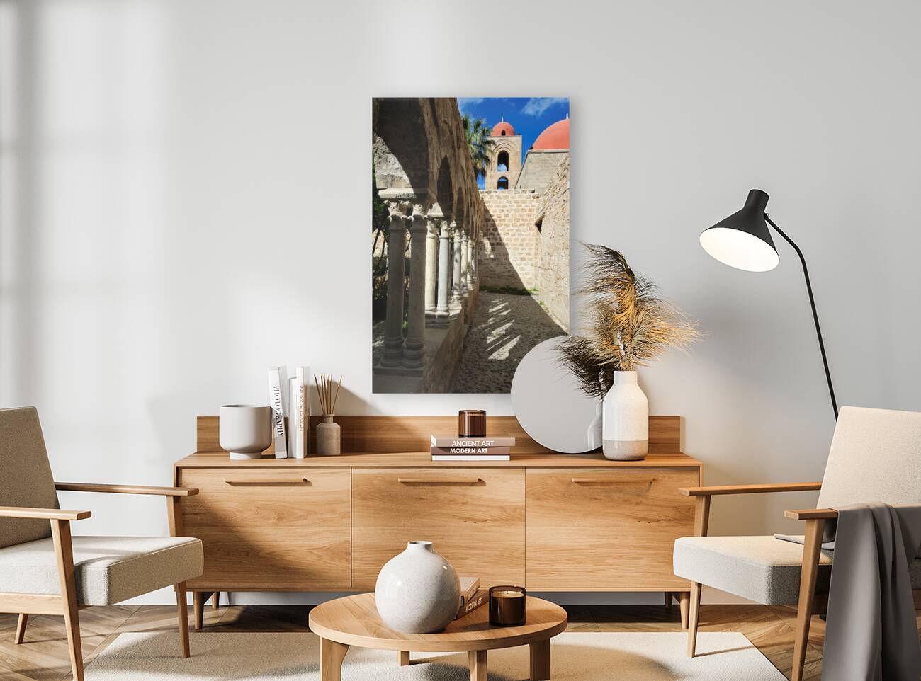 Palermo Sicily Italy. Church of San Giovanni degli Eremiti Reproduction