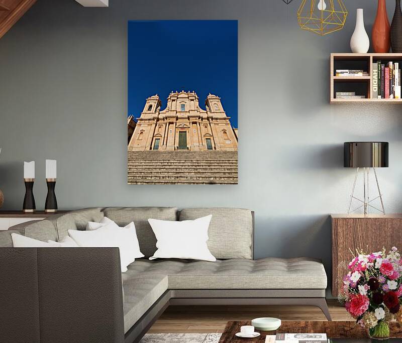 Noto Cathedral Sicily Italy Reproduction