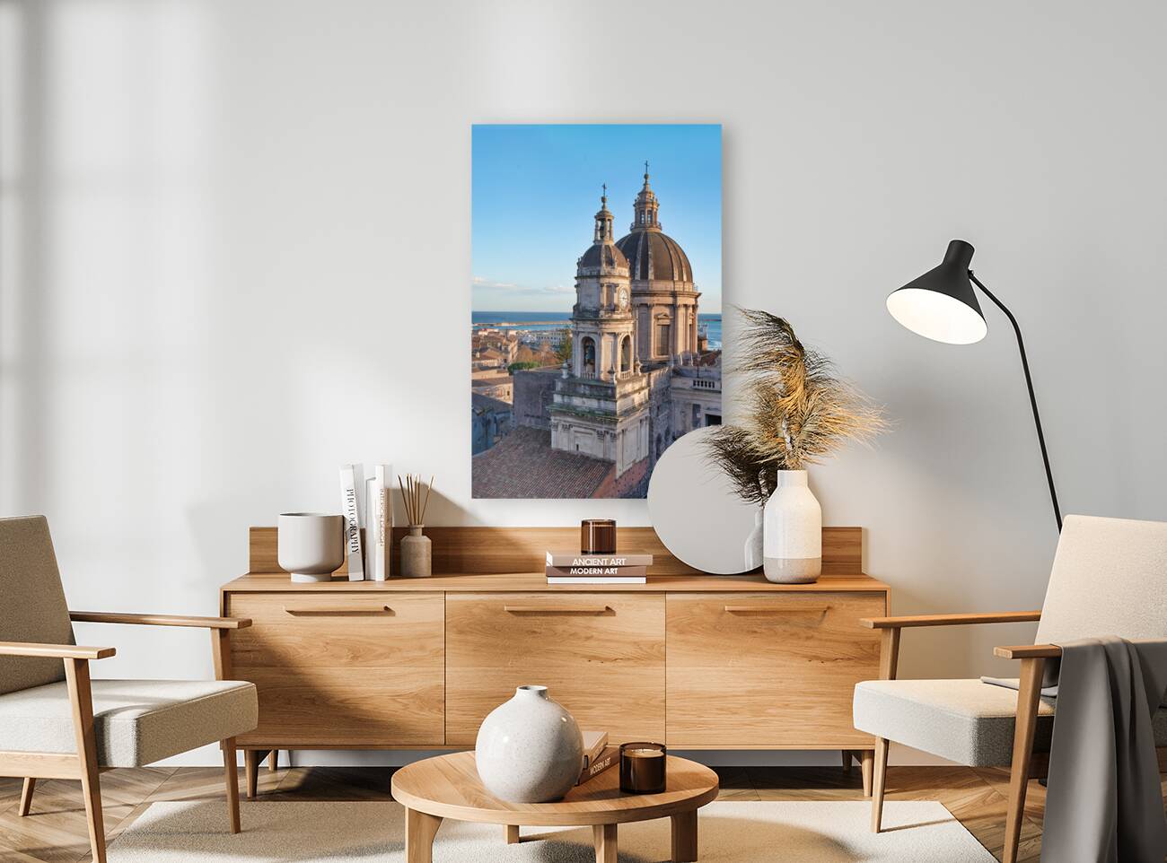 Metropolitan Cathedral of Saint Agatha Duomo Catania Sicily Italy Reproduction