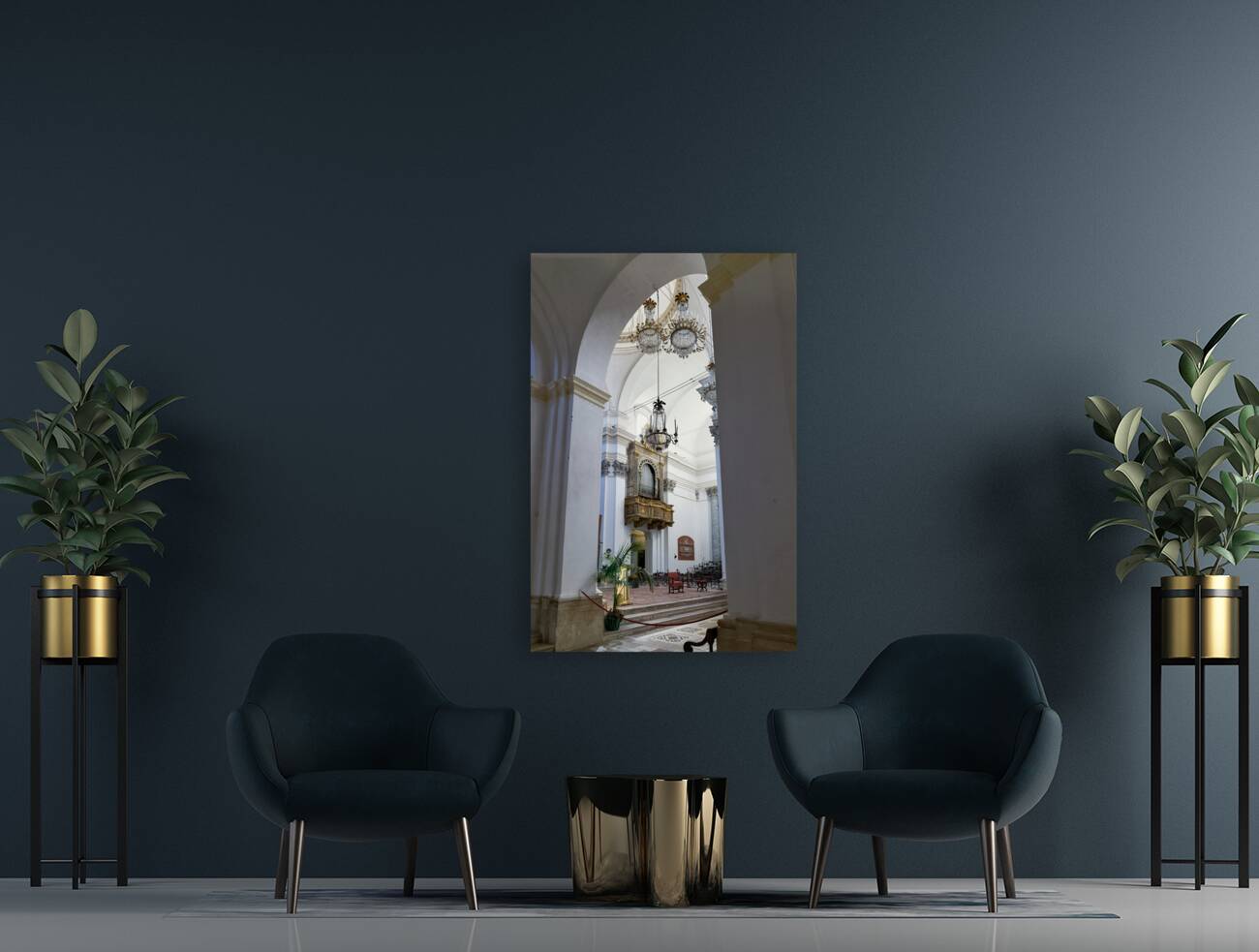 Spoleto Umbria Italy. The Cathedral Reproduction