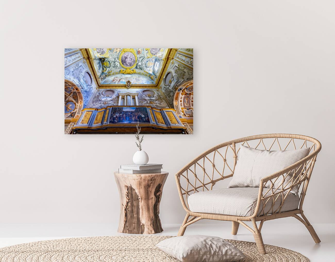 Todi Umbria Italy. Chiesa della Nunziatina Nunziatina Church Reproduction