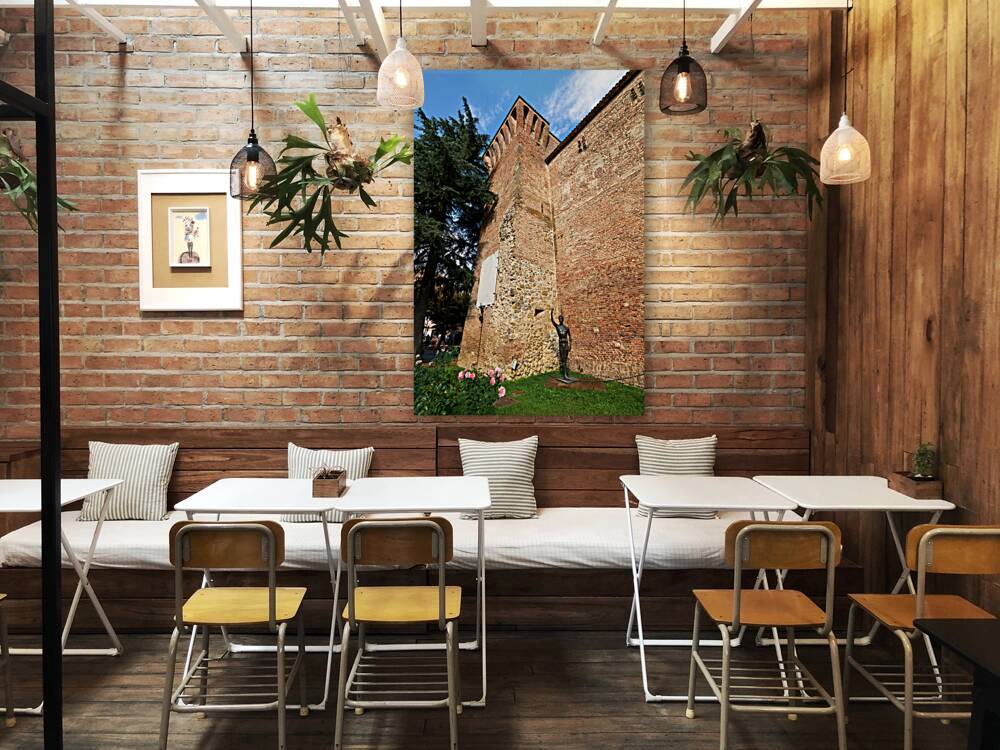 Città della Pieve Umbria Italy. Rocca Perugina Reproduction