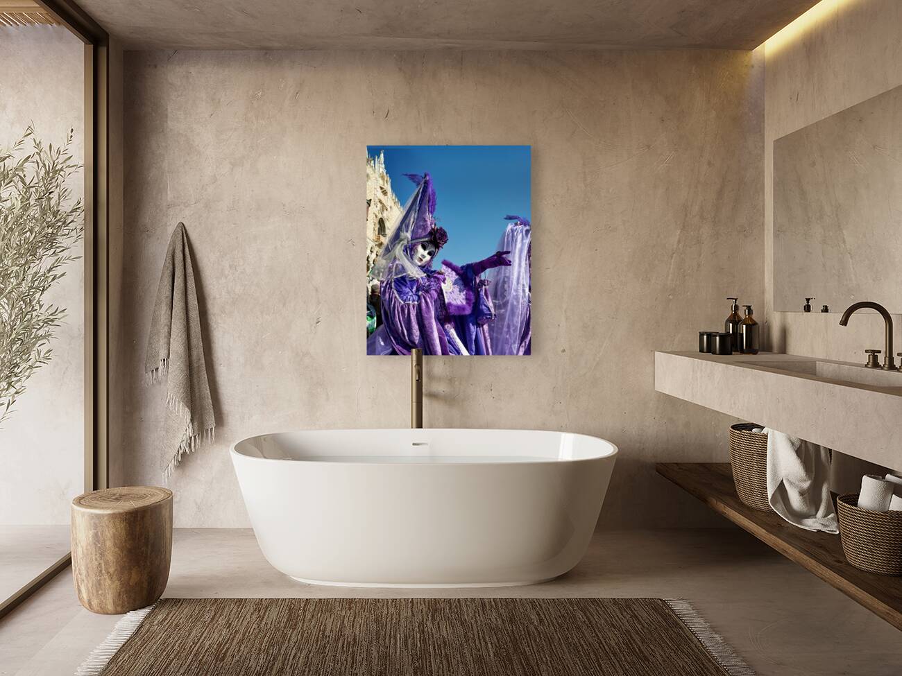 Venice Italy. The Carnival Reproduction