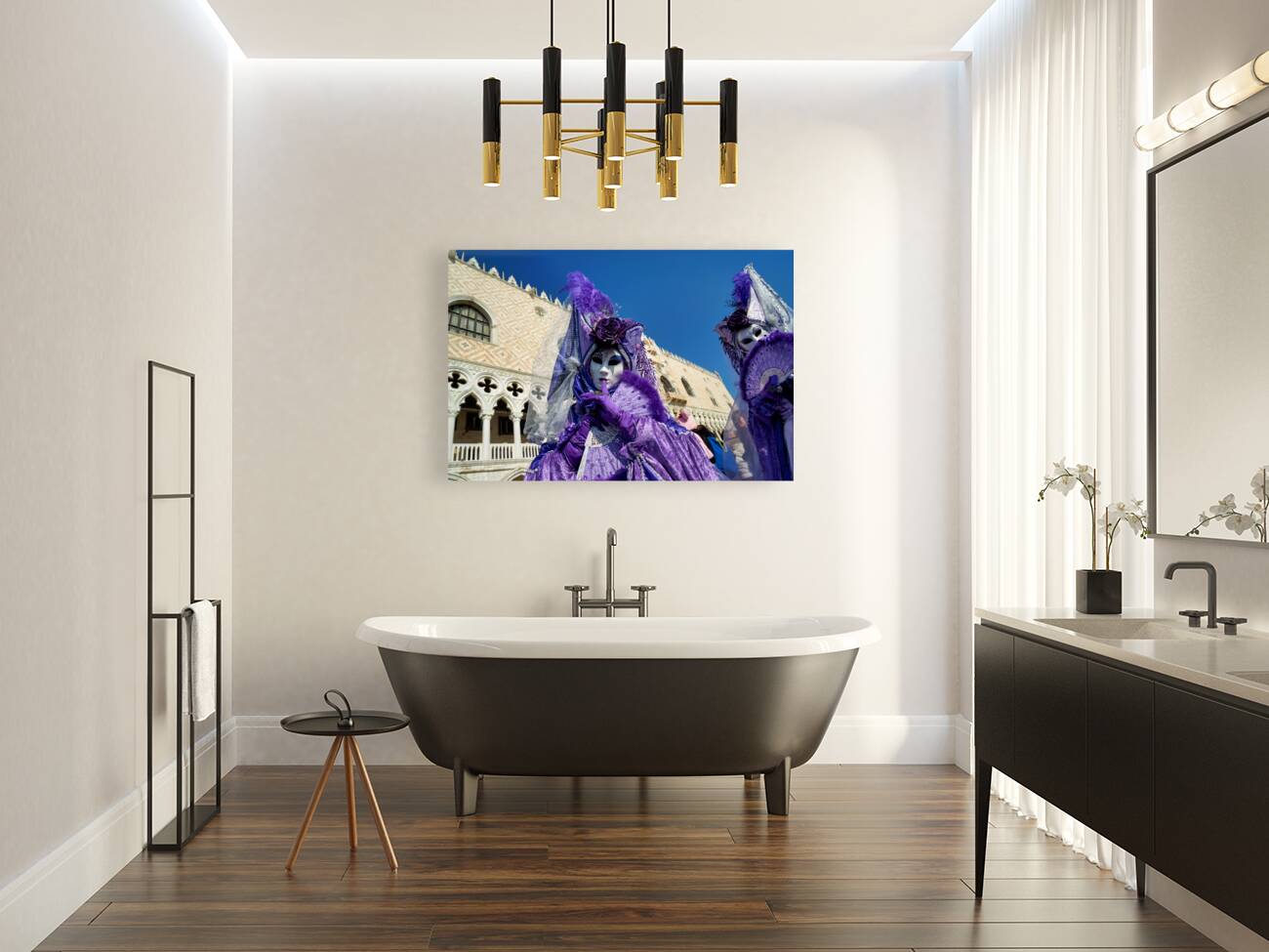 Venice Italy. The Carnival Reproduction