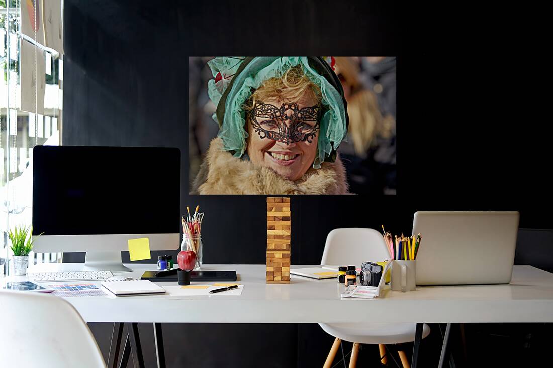 Venice Italy. The Carnival Reproduction