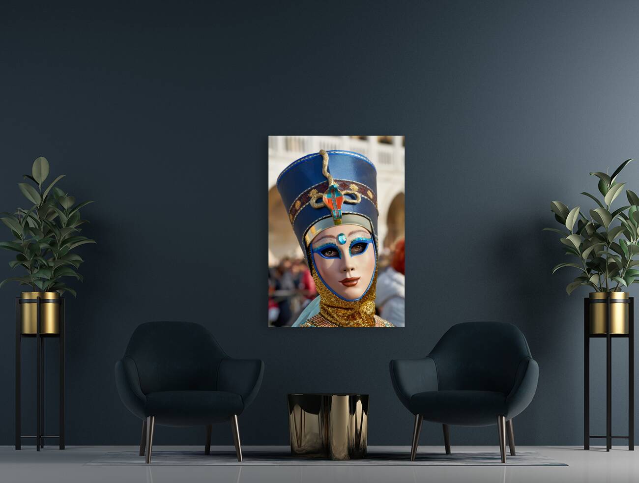 Venice Italy. The Carnival Reproduction