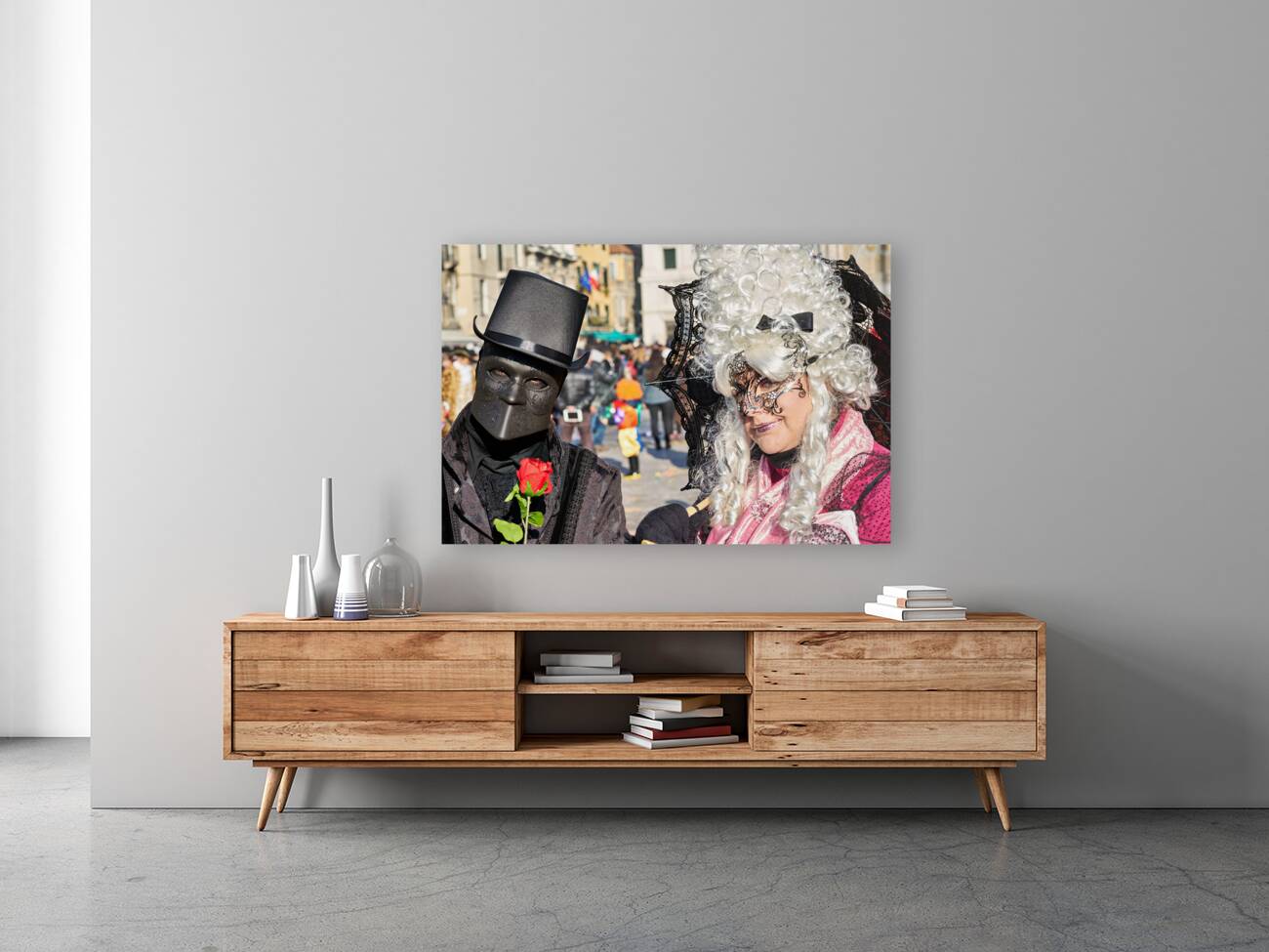 Venice Italy. The Carnival Reproduction