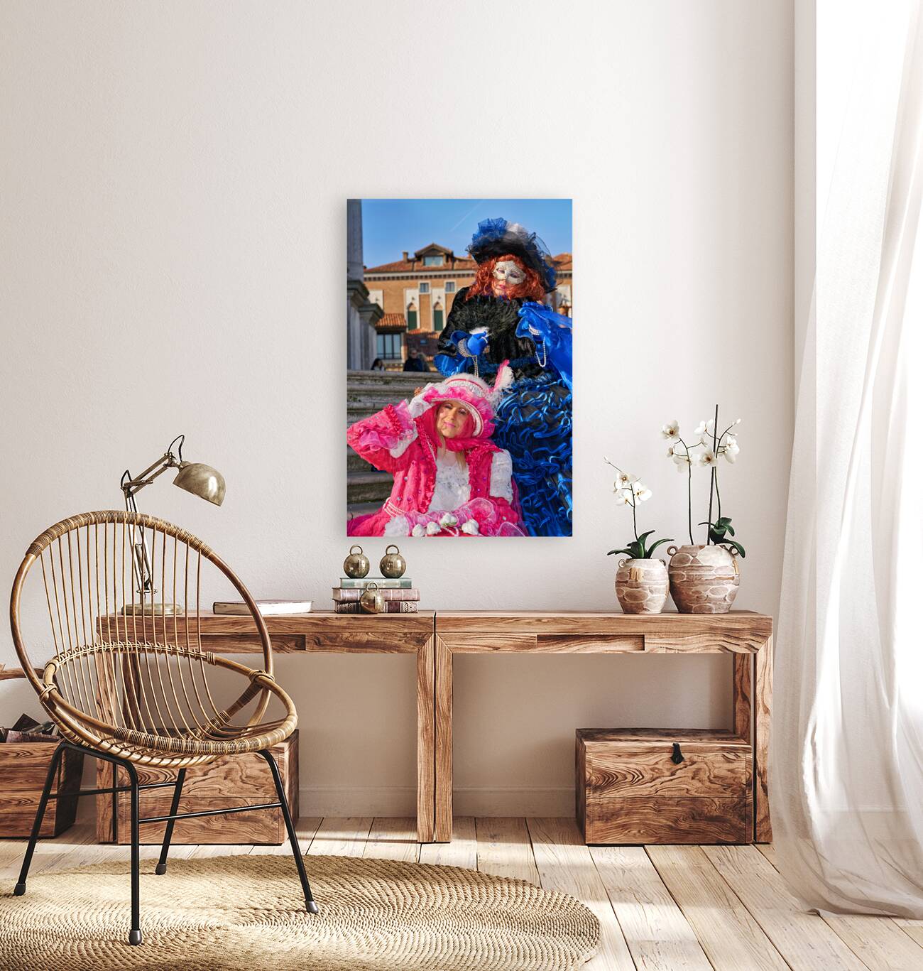 Venice Italy. The Carnival Reproduction