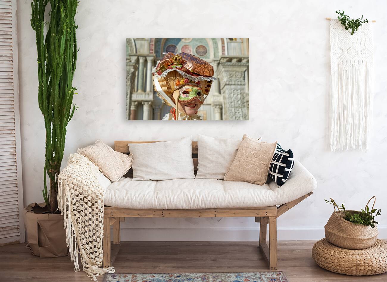 Venice Italy. The Carnival Reproduction